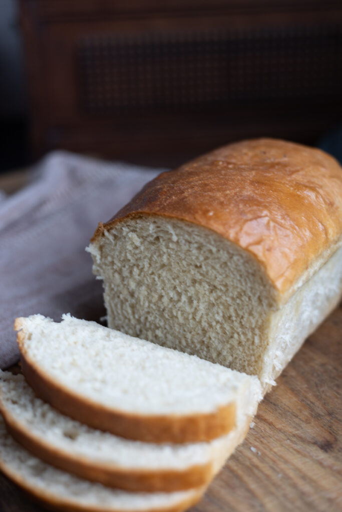 homemade loaf of bread