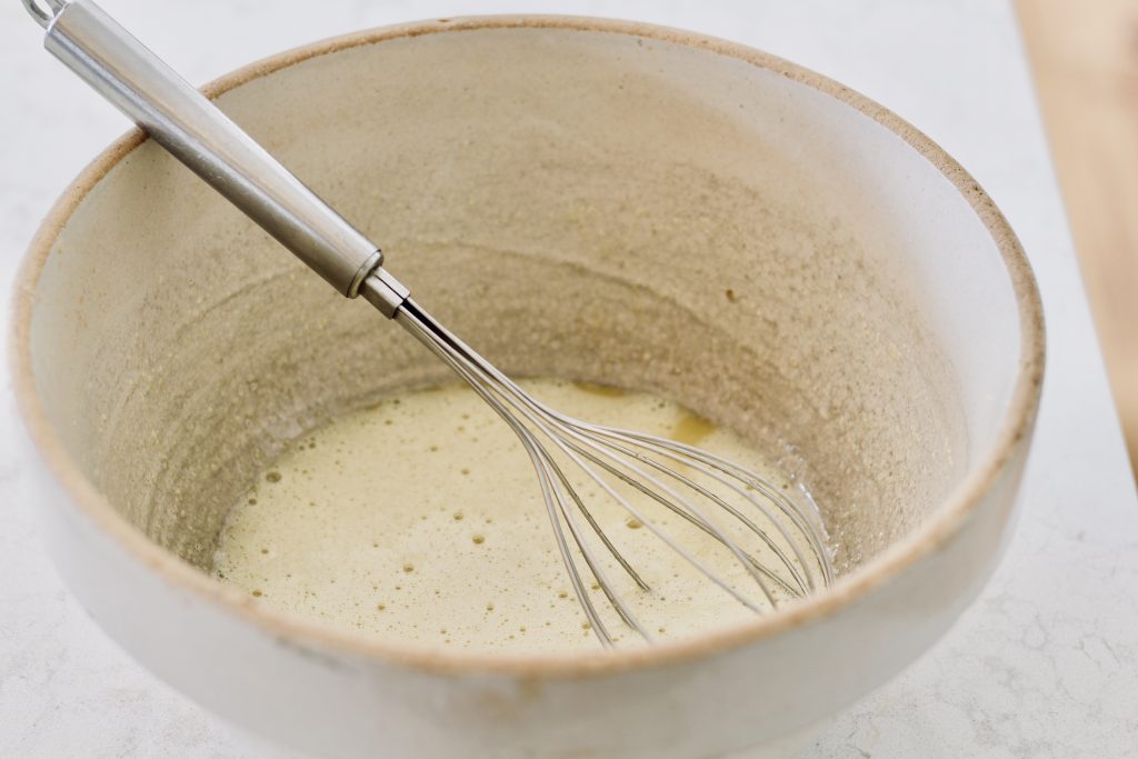 making pancakes