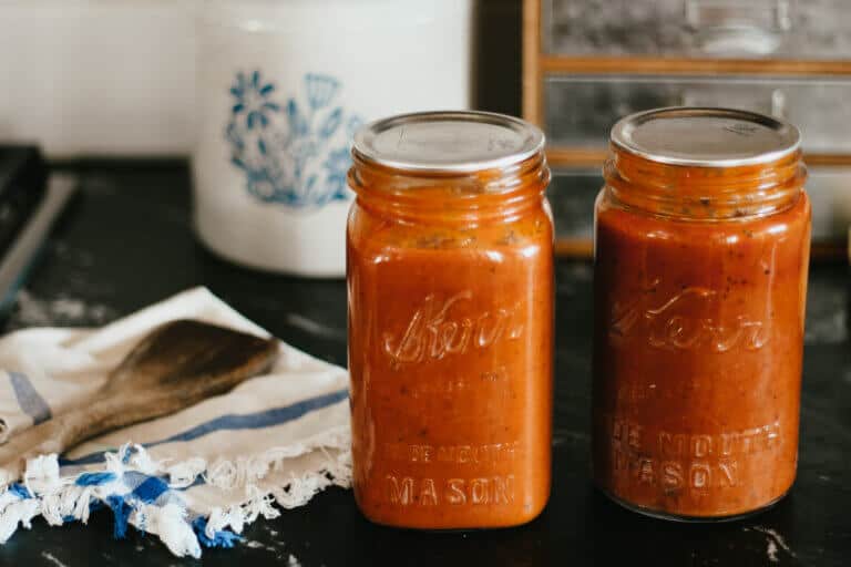 canned tomato sauce