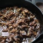shredded beef