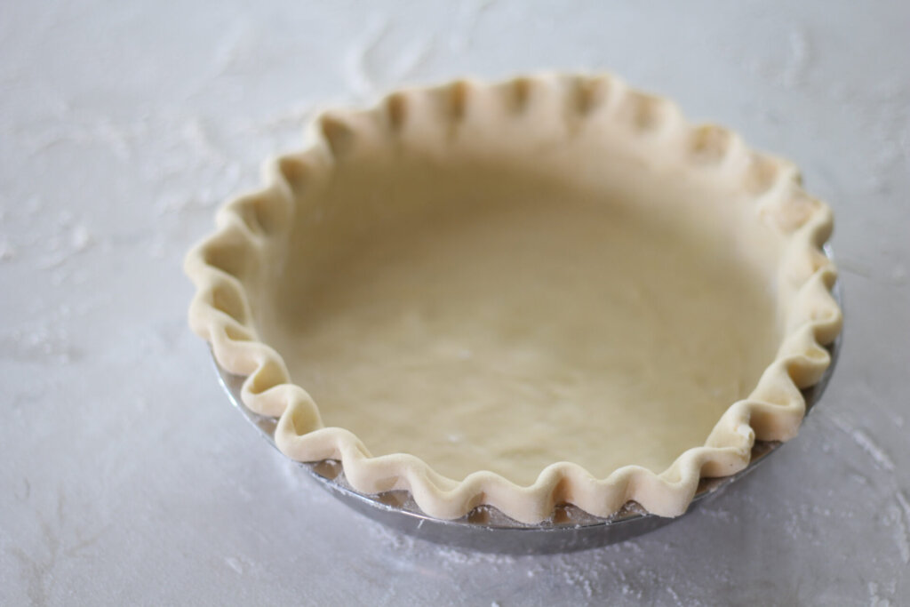 crimped sourdough pie crust