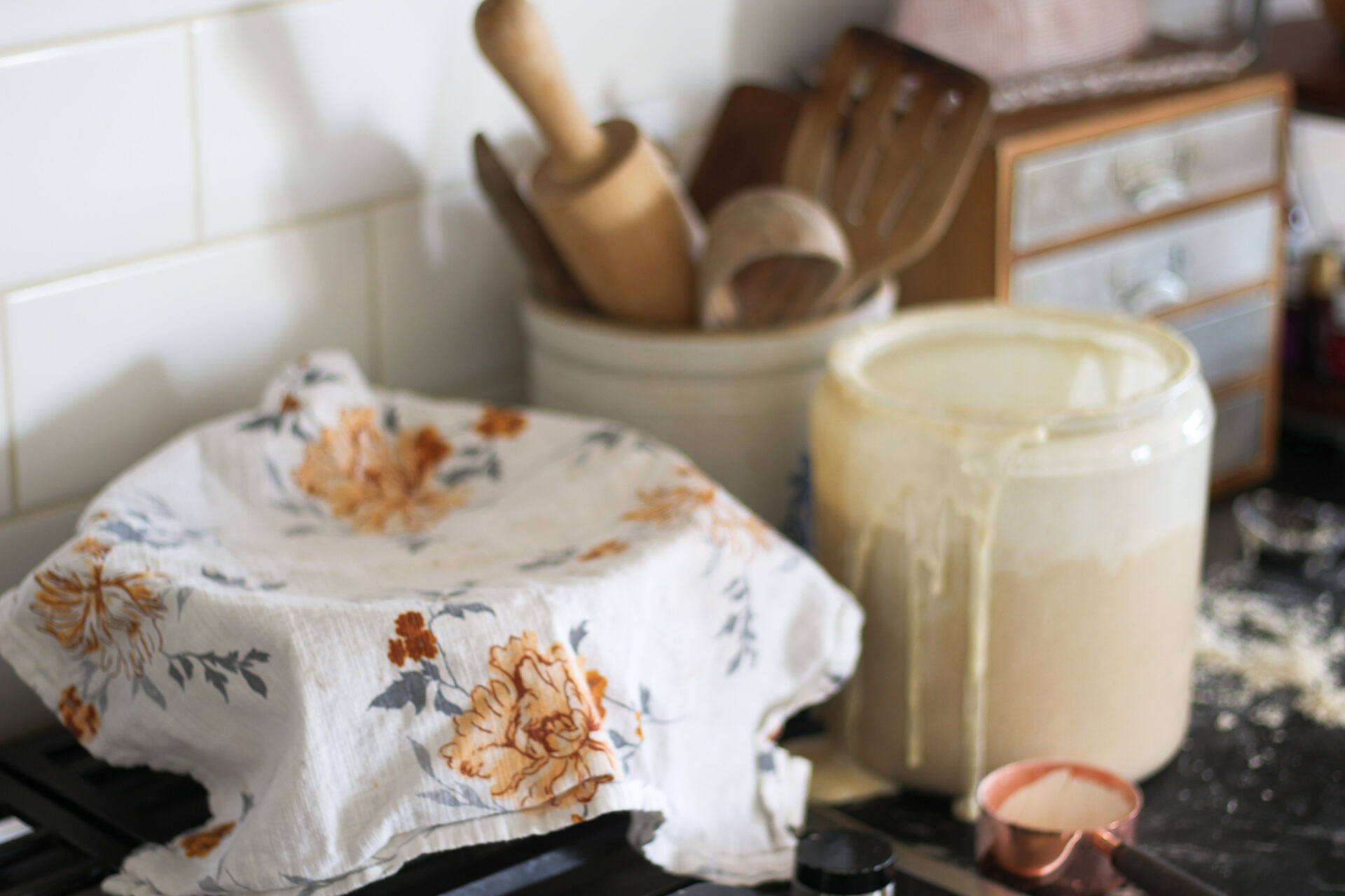covered dough