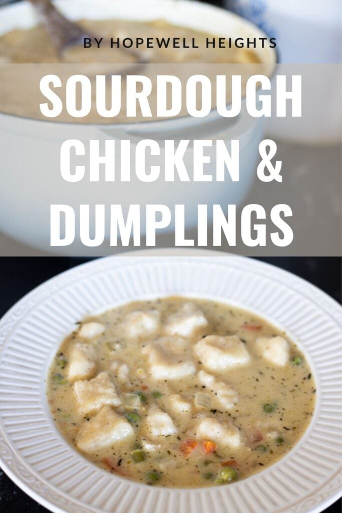 sourdough chicken and dumplings recipe