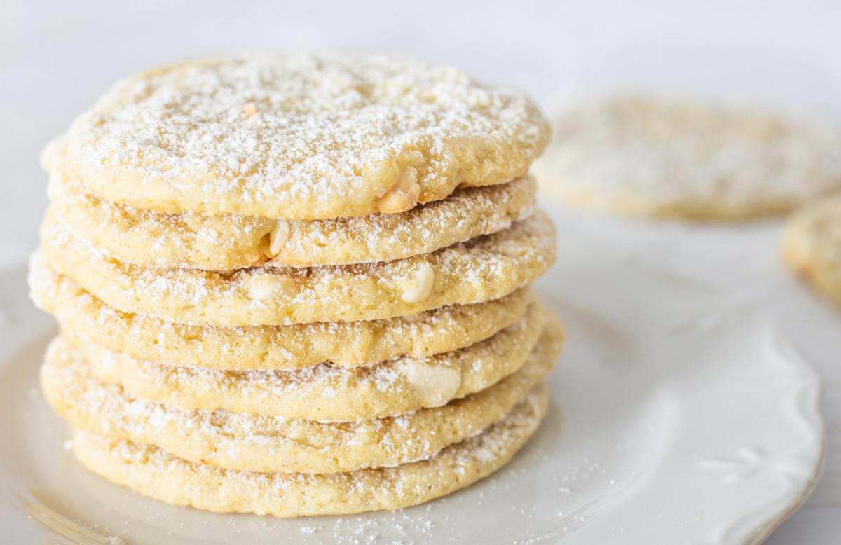 sourdough lemon drop cookies