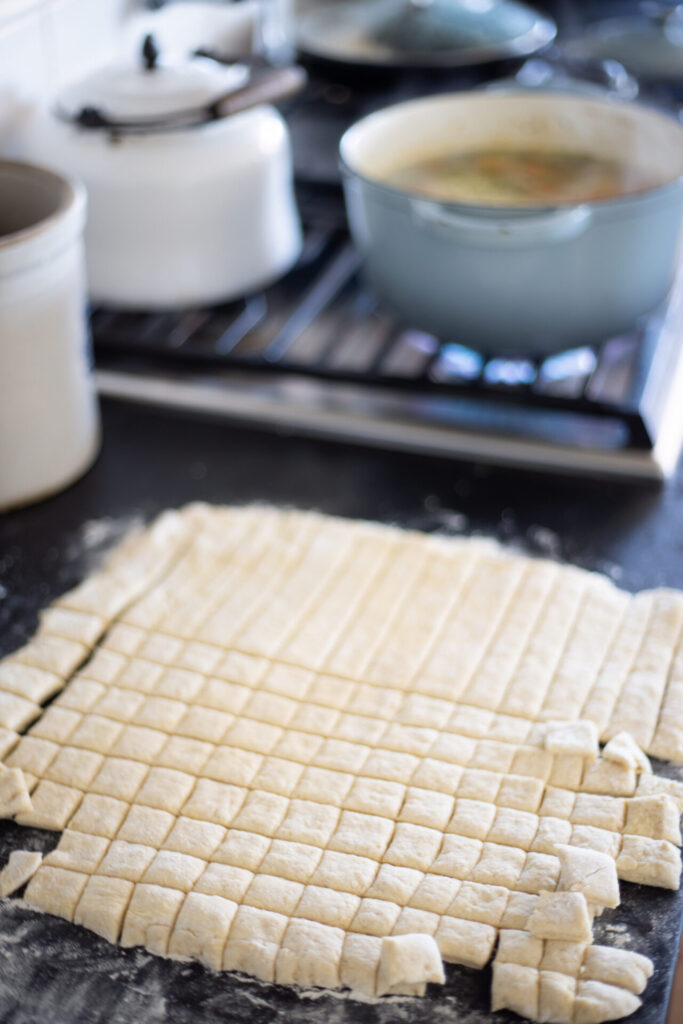 sourdough dumplings for chicken dumpling soup