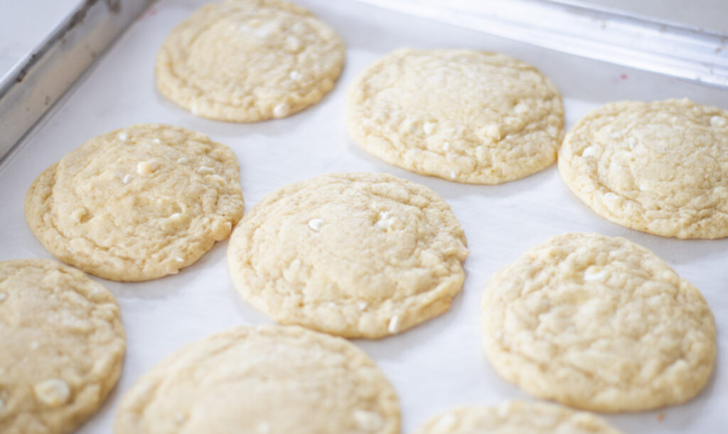 sourdough lemon cookies