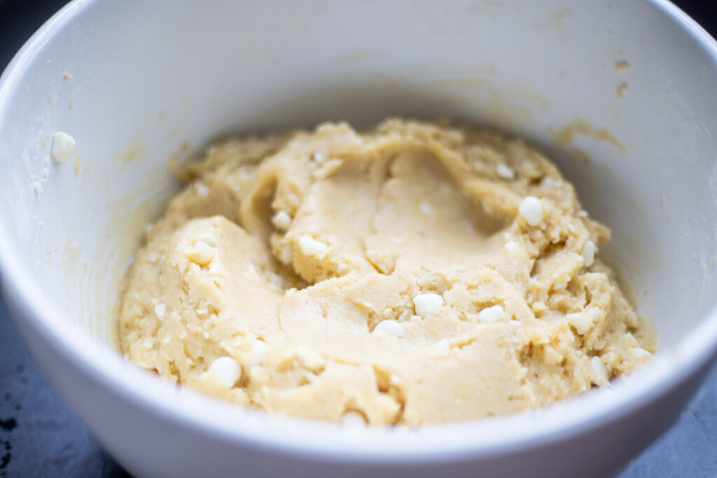 sourdough lemon drop cookie dough