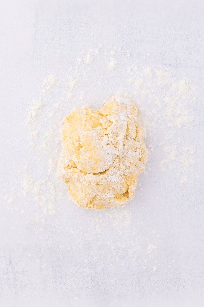 floured dough