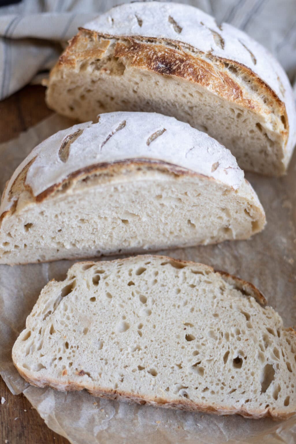 Log Bread Sourdough Artisan Bread Made Simple: Beginner's Recipe - Hopewell Heights