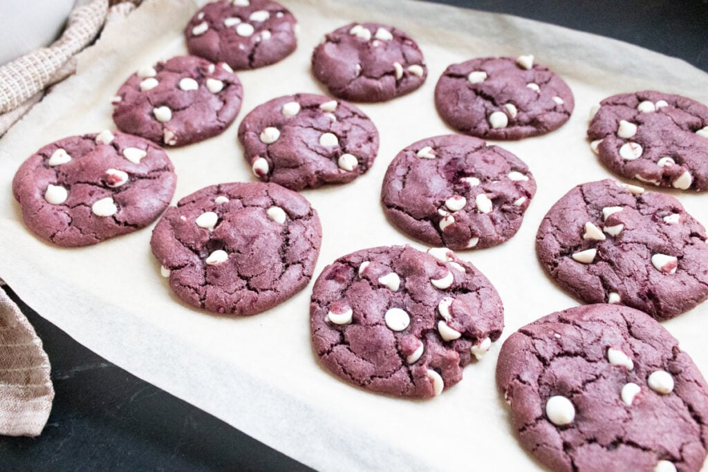 magenta cookie