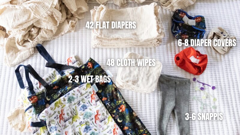 cloth diaper stash