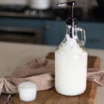 homemade liquid laundry detergent