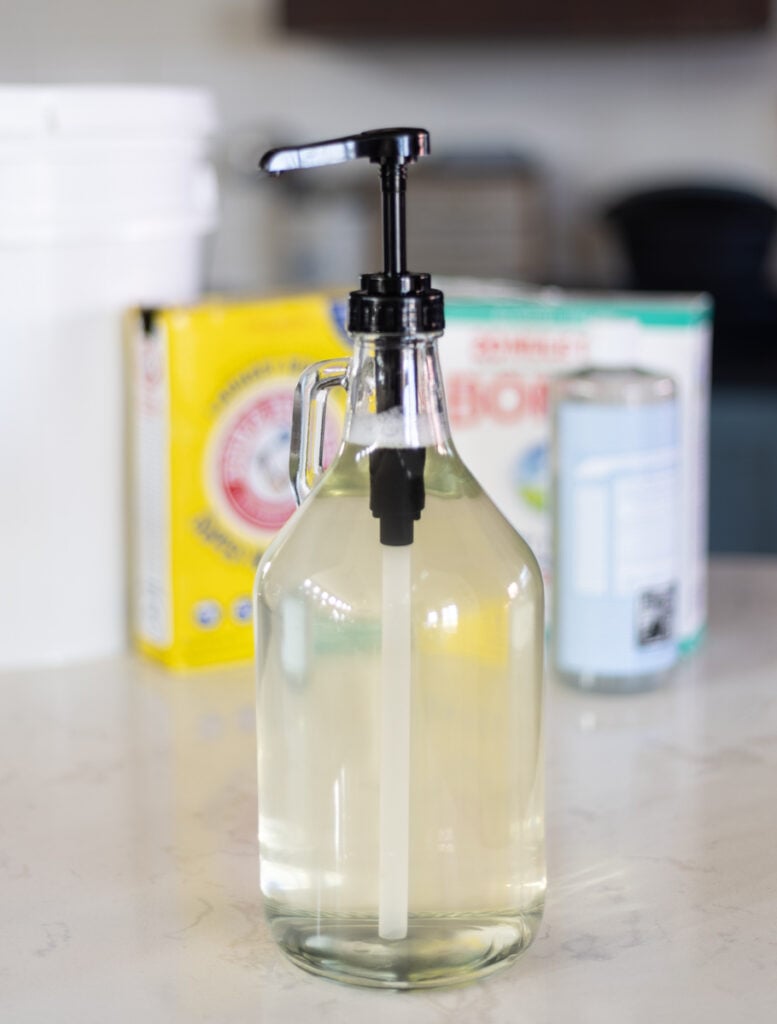 DIY liquid laundry soap