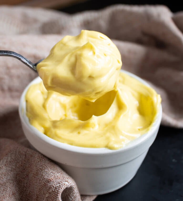 THICK Homemade Avocado Oil Mayo – Easy Recipe