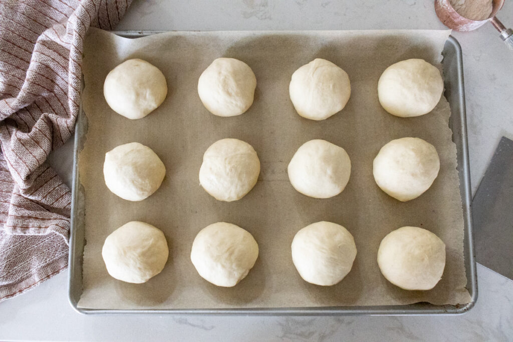 balls of dough