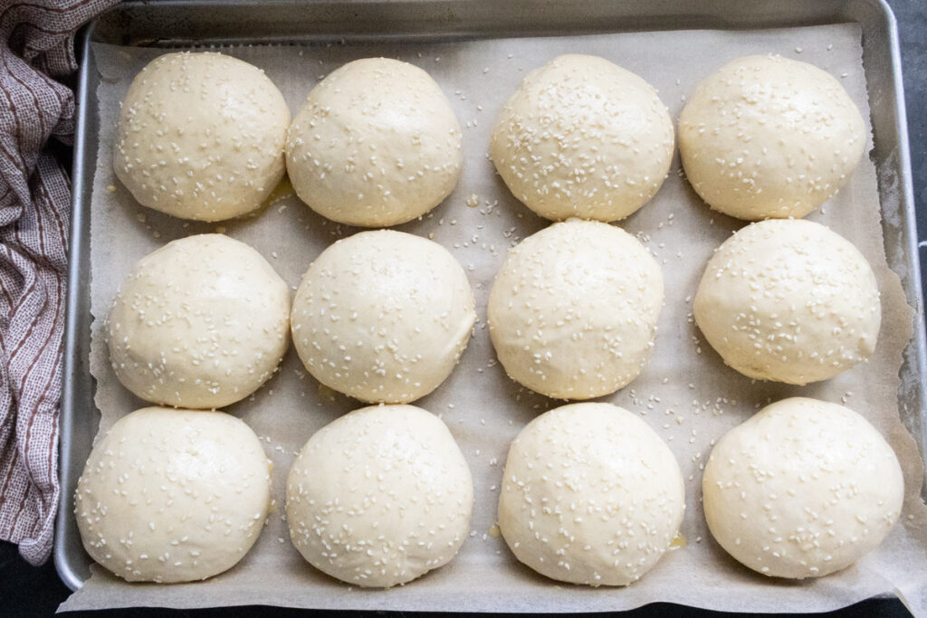 burger bun dough