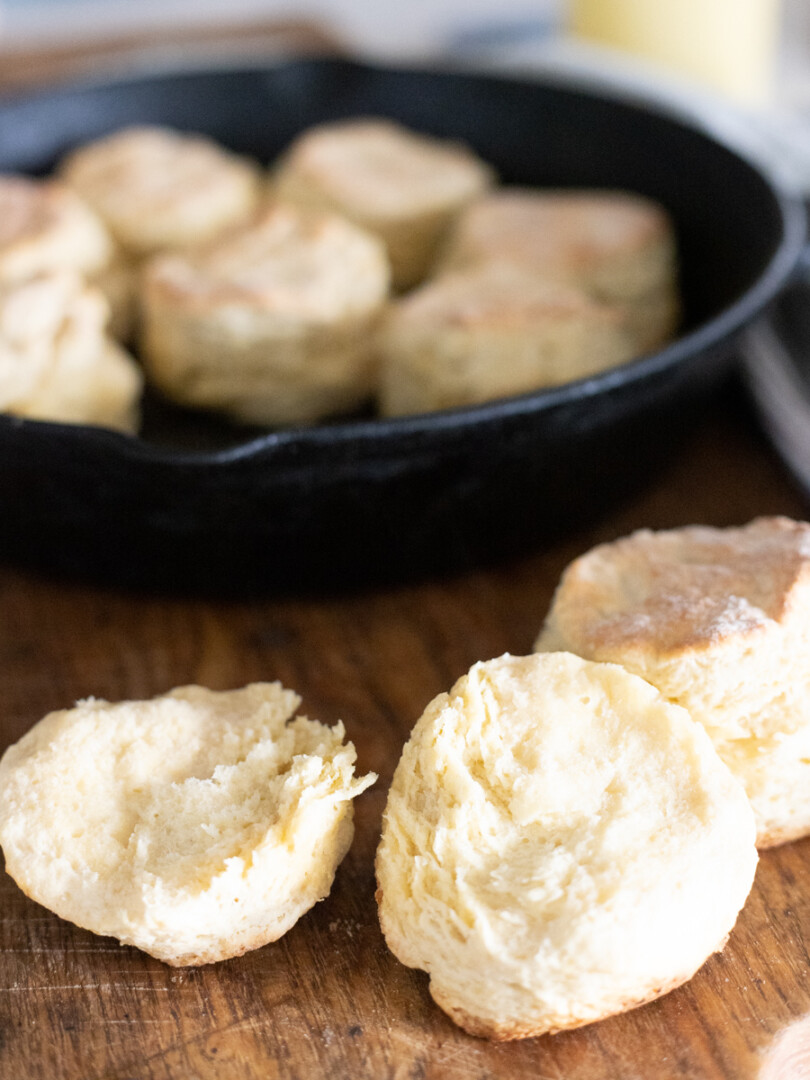 sourdough discard biscuit