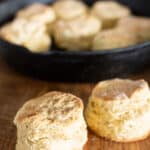 flaky 30 minute sourdough discard biscuits.