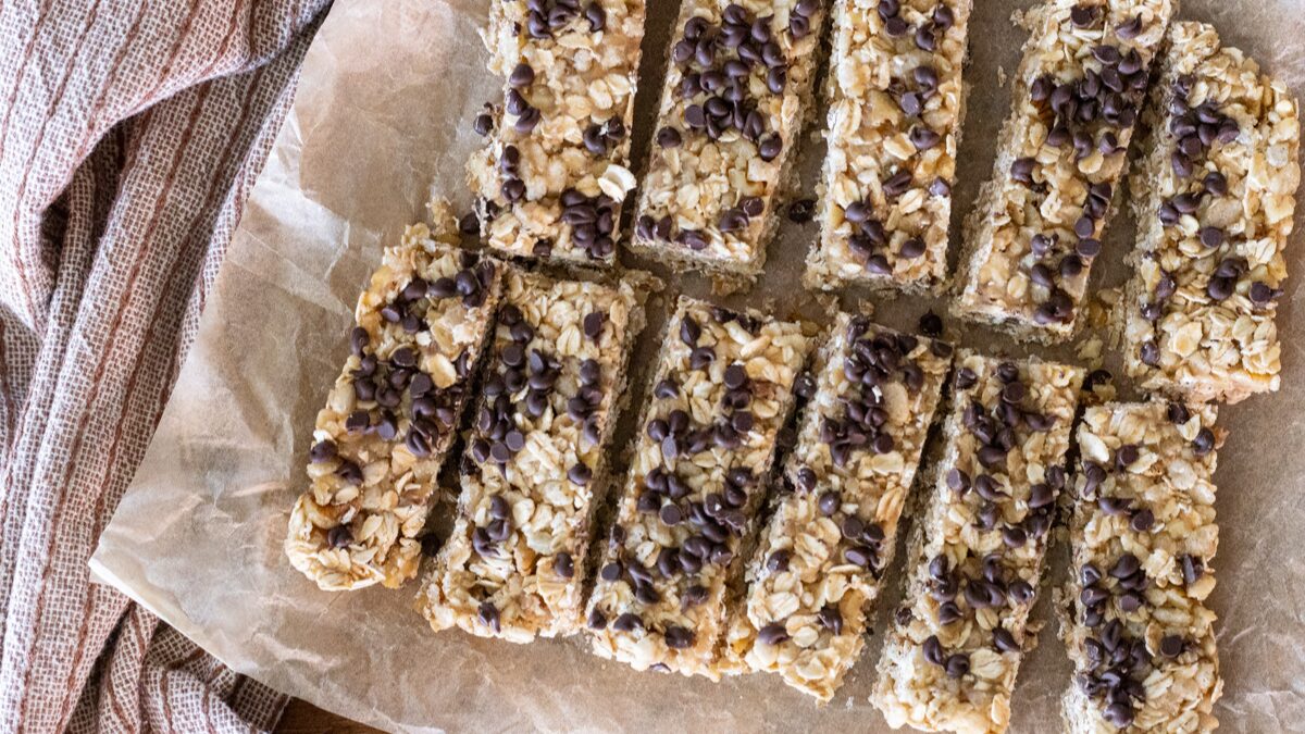 Chewy Sourdough Granola Bars {Easy Discard Recipe}