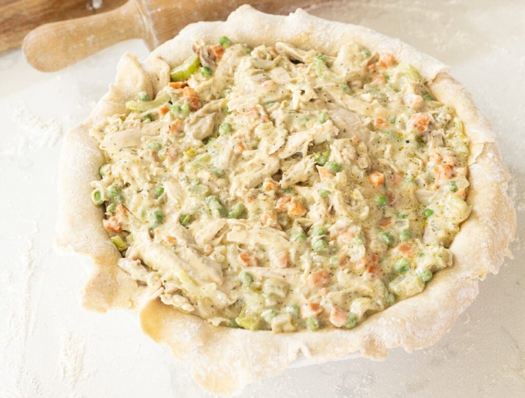 chicken pot pie filling