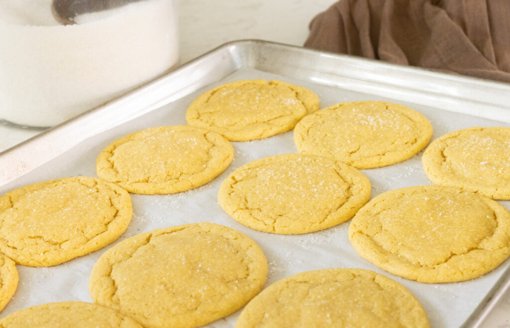 sourdough sugar cookies