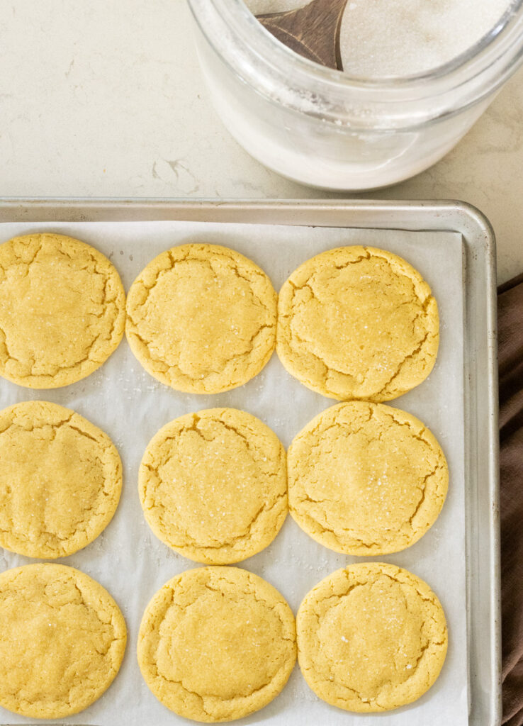 sourdough sugar cookies