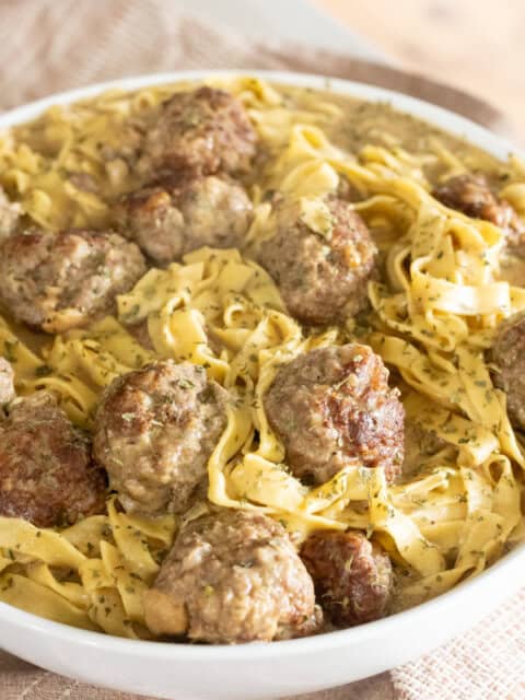 swedish meatball pasta