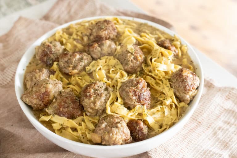 swedish meatball pasta