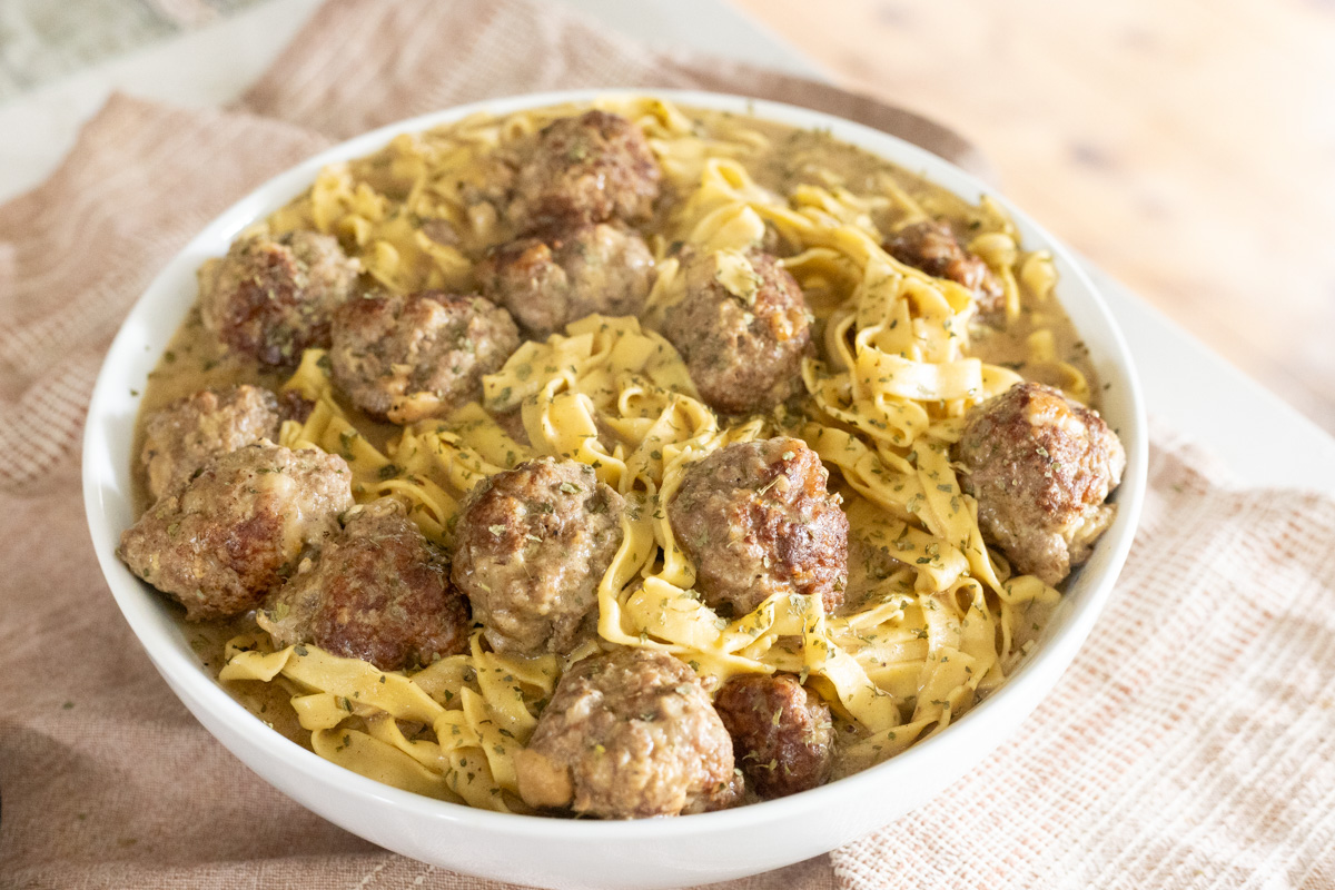 swedish meatball pasta