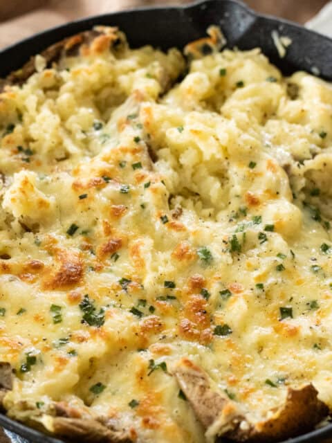baked twice potato casserole