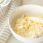 bowl of long fermented lactobacillus reuteri yogurt.