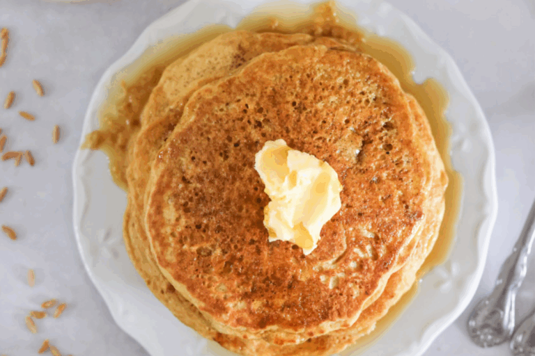 sourdough Kamut Flour pancakes featured image