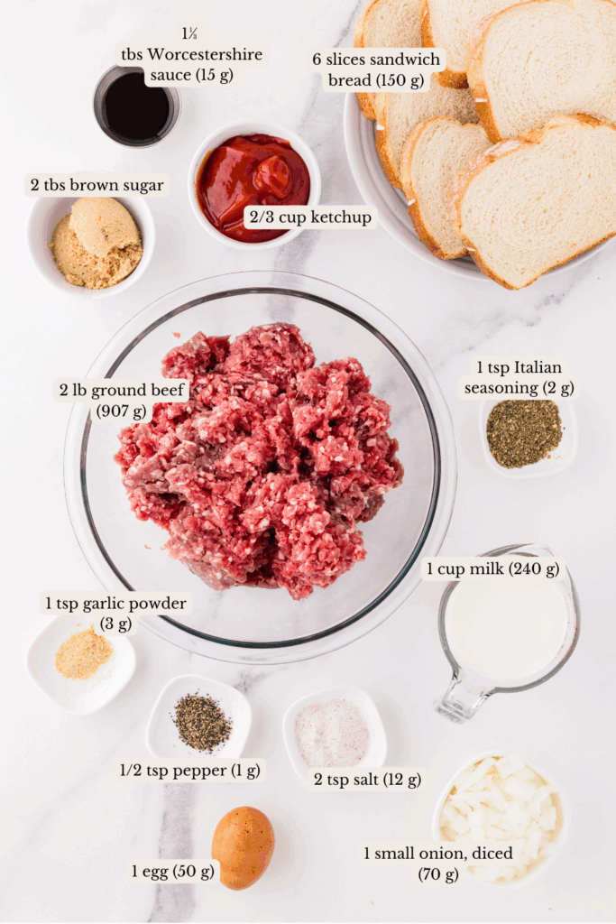 cast iron skillet meatloaf ingredients
