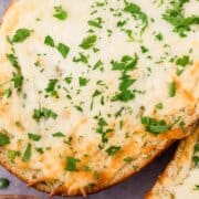 cheesy garlic bread