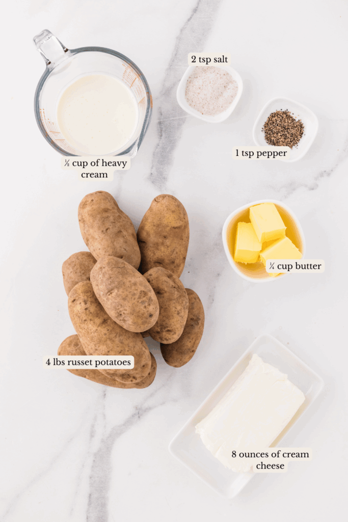 old fashioned mashed potatoes ingredients