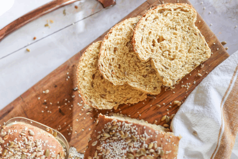 seeded sourdough bread featured image