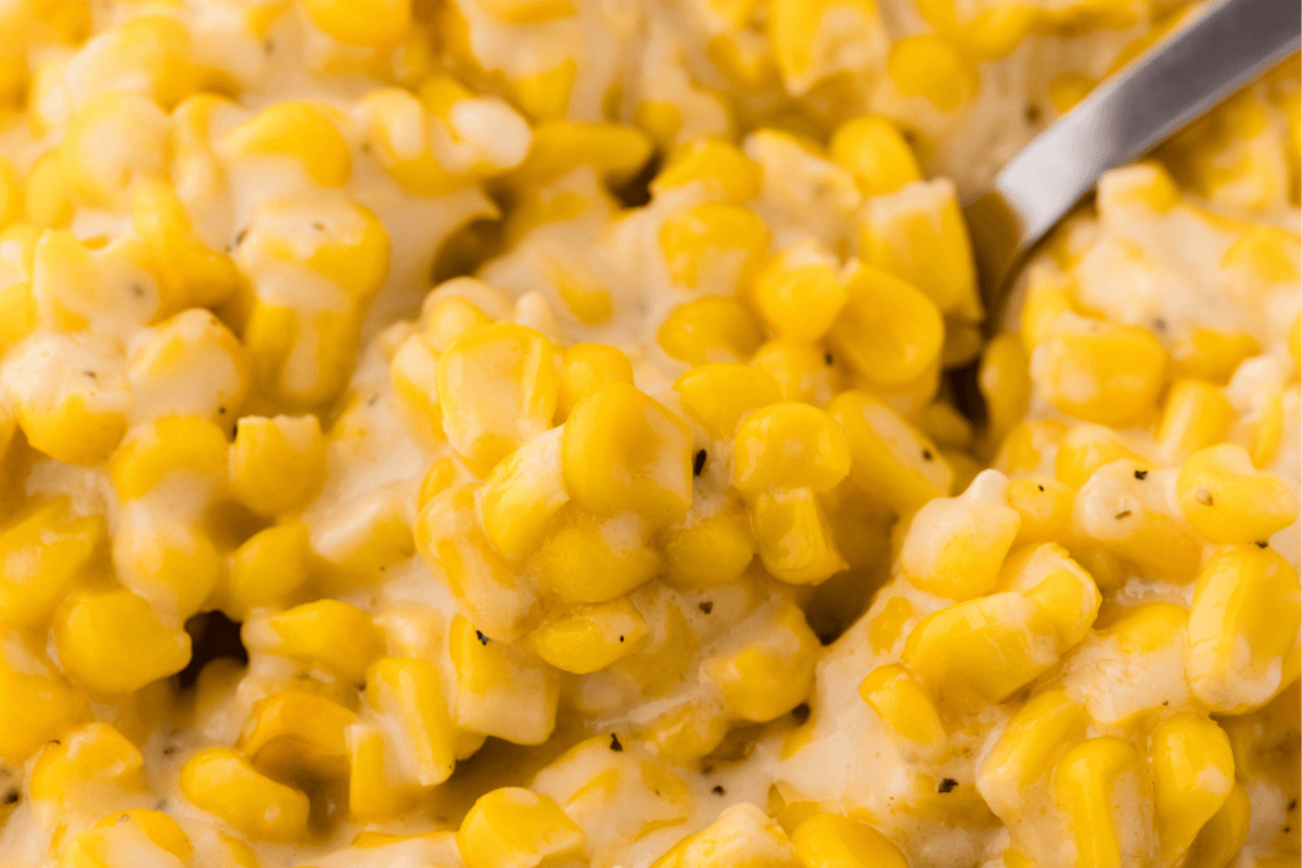 Homemade Cream Corn from Scratch {w Frozen or Canned Corn}