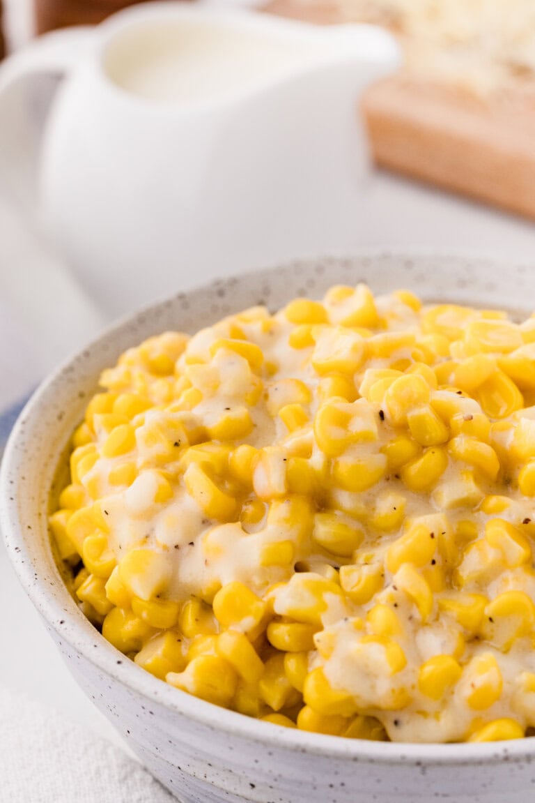 Homemade Cream Corn from Scratch - Hopewell Heights